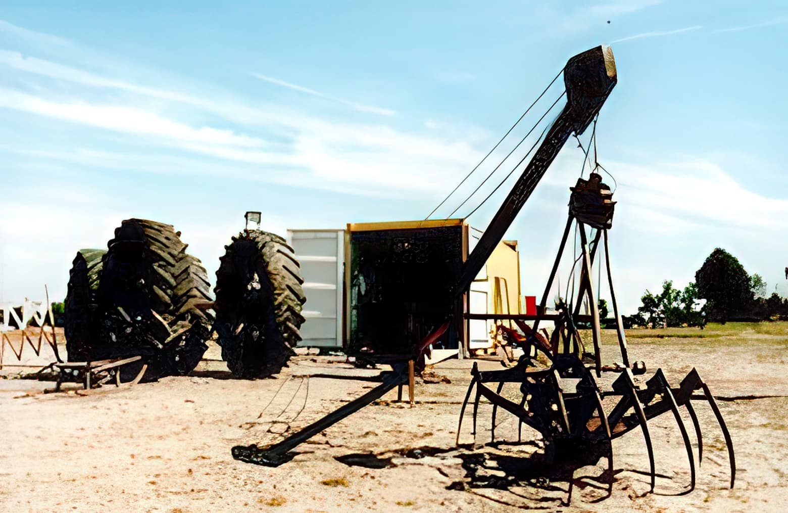 Greifer, Fahrgestell