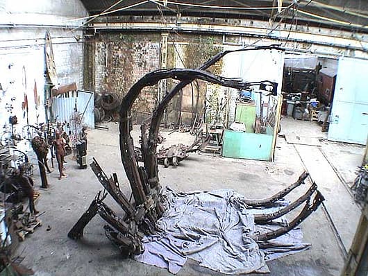 Archos Palingenius — Environment auf dem Skulpturenpfad Monheim