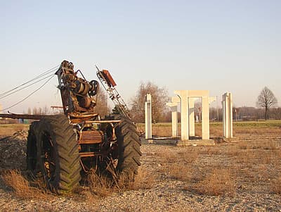 Kran — Gesamtansicht Businesspark Niederrhein