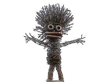 Fetische — Totem- und Zeichenfiguren, 45–62 cm Höhe